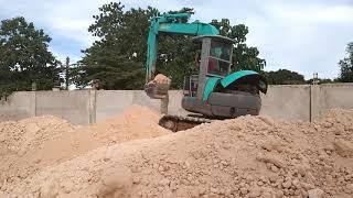 THE UNLOADING OF LIMESTONE