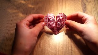 Making an Origami Blossom Heart, Mother's Day Crafting How-to