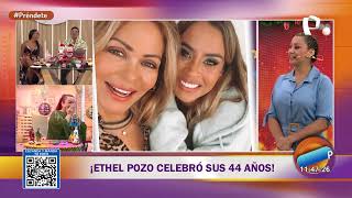 Christian le pide disculpas a Ethel Pozo por olvidar su cumpleaños