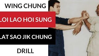 Bruce Lee's JKD Trapping Drill - Hand Immobilization Attacks LOI LAO HOI SUNG