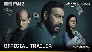 Drishyam 2 - Official Trailer | Rent Now On Prime Video Store | Ajay Devgn, Ishita Dutta