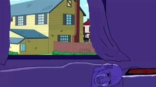 American Dad intro, but it's the neighbor's perspective