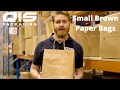 Small Brown Paper Bags At Wholesale Prices (15% Discount) | QIS Packaging