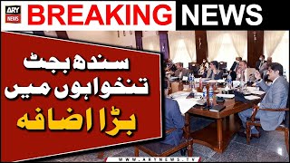 Sindh cabinet okays raise in salaries of govt employees in budget 2023-24