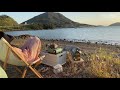 여수화양면 노지캠핑 우연이찾은꿀장소 언택트차박캠핑 끼니요리 닭갈비 camping cooking camping vlog korea solo camping