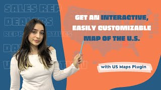 Get an Interactive & Easily Customizable Map of the US with Clickable States with US Maps Plugin