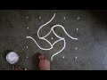 5×5 dots kolam | daily kolam | easy kolam | rangoli designs | muggulu | easy rangoli for beginners