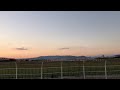 2019.10.28 伊丹空港 千里川堤防 夕方 boeing 777 ana 機 着陸