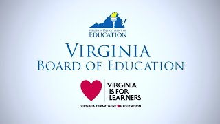 Virginia Department of Education - Business Session