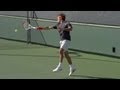 Roger Federer Forehand In Super Slow Motion 10 - Indian Wells 2013 - BNP Paribas Open