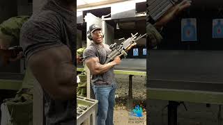 🔫 Full Auto M249 USA in shooting range - Machine Gun Review 🔫