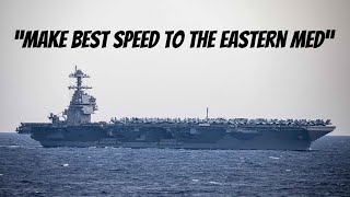 Deep Intel on Why a US Carrier is Headed to the Israel-Hamas War