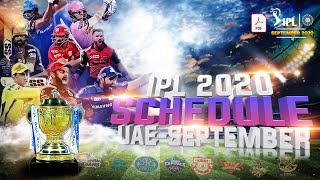 IPL 2020 New Schedule -19 September in UAE | IPL New Schedule 2020 PDF Download|