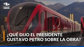 Petro y Galán intercambian mensajes por el Metro de Bogotá