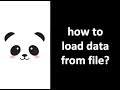 [Pandas Tutorial] Read data from File to Dataframe (read_csv)