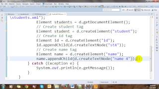 CRUD XML using Java DOM