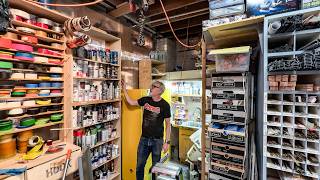 How Adam Savage Stores His Paints and Solvents!