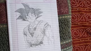 part 1 making goku drawing