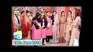 Good Morning Pakistan - 28th June 2018 - Maa, Maamta Aur Makeup Competition Day 4 - ARY Digital Show