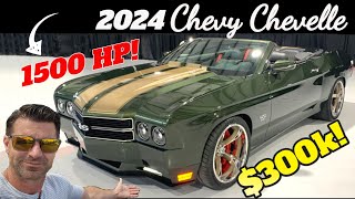 This 2024 Chevy Chevelle SS has 1500hp and an MSRP of $300,000!