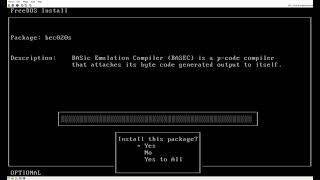 86Box - install freedos 8