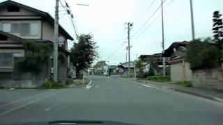 山形県朝日町の車載動画 2011.10.30