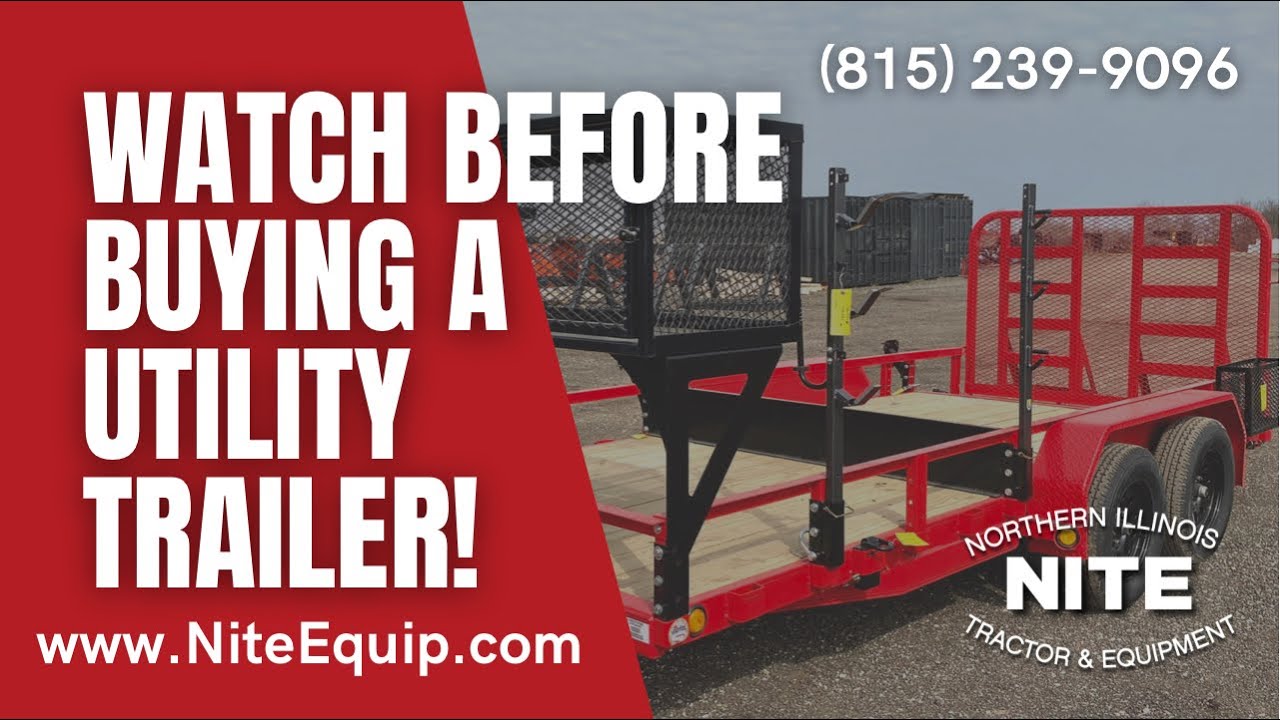 Watch This Before Buying A Utility Trailer Youtube