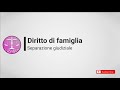 Diritto di famiglia: Separazione giudiziale