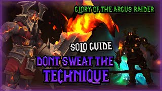 How to Solo DONT SWEAT THE TECHNIQUE Achievement - WoW Glory of the Argus Raider Guide