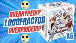 Overhyped!? Overpriced!? 2024 Topps Chrome Logofractor Review