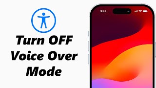 How To Turn OFF Voice Over Mode On iPhone