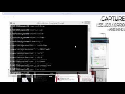 How to open Control Panel tools by command How to open Control Panel tools by command