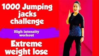 1000 jumping jacks challenge in Malayalam#High intensity workout #non stop workout #The Right Turn#