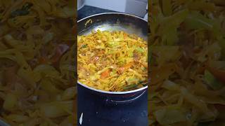 पत्तागोभी की सब्जी बनाऐं सिर्फ 2 मिनीट में#food #recipe #cooking #dry sabji#Pattagobhi#cabbage sabji