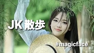 【男の娘】お散歩してきたよ #magicfaceapp #女装 #shorts