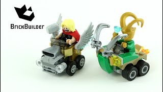 Lego Super Heroes 76091 Mighty Micros: Thor vs. Loki - Lego Speed Build