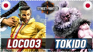 SF6 ▰ LOCO03 (Jamie) VS TOKIDO (Akuma) ▰ High Level Gameplay ▰ STREET FIGHTER 6