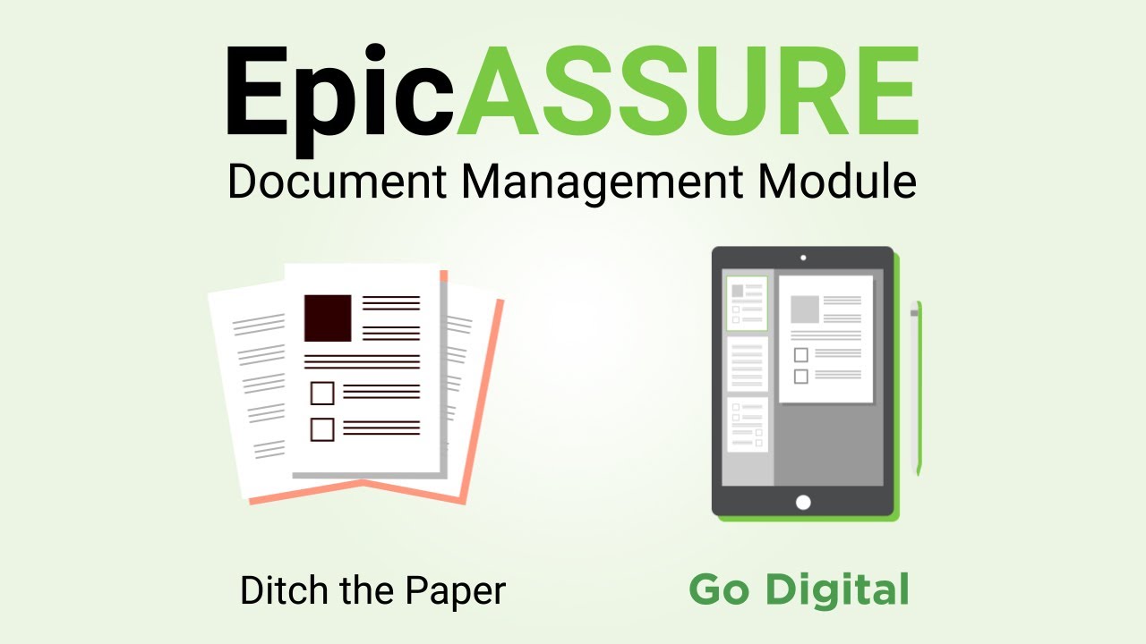 Epicassure Document Management Module Youtube