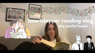 reading vlog⎟heartstopper (rereads)