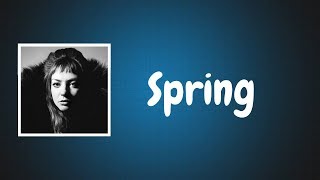 Angel Olsen - Spring (Music Video with Lyrics)