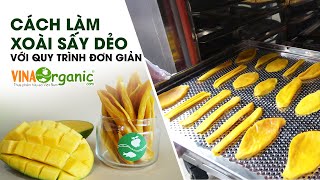 Cách làm xoài sấy dẻo với quy trình đơn giản | VinaOrganic