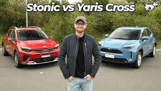 Kia Stonic vs Toyota Yaris Cross 2021 comparison review | Chasing Cars