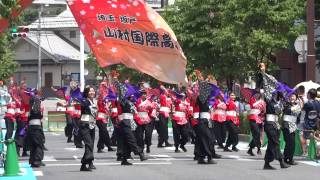 山村国際高校 鳴子連／東口B会場／ 第12回浦和よさこい2015