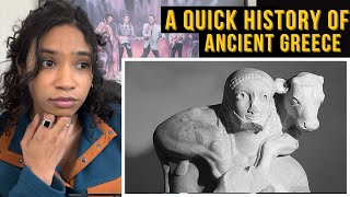 Ancient Greece in 18 minutes | The quickest history of Greece I've seen (Reaction)