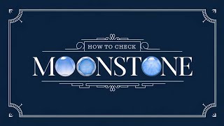 How to Check Moonstone | Synthetic moonstone | Moonstone identification |Cabochons4sale on Instagram