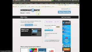 PSEC - 2013 - Screencast-O-Matic DOES Work Under LINUX [hd 1280 x 720]