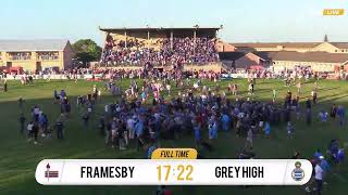 Schools Rugby - Hoërskool Framesby XV vs Grey High XV