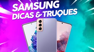 Seu SAMSUNG MUITO MELHOR! 20 DICAS E TRUQUES pra você usar AGORA!