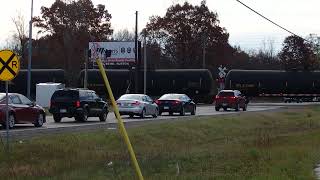 cn 2272 2507 and 5747 eastbound genesee road burton mi 10/30/22 11:33 am