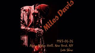 Miles Davis - 1983-06-26, Avery Fisher Hall, New York, NY - Late Show